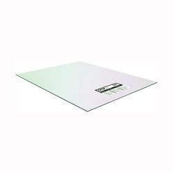 Plaskolite 1AG2180A Flat Sheet, 96 in L, 48 in W, 0.22 in Thick, Clear, Pack of 2 