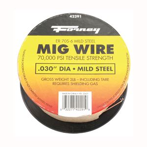 Forney 42291 MIG Welding Wire, 0.03 in Dia, Mild Steel