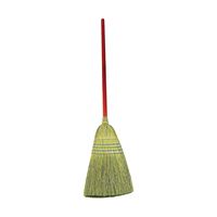 Rubbermaid FG638300BLUE Warehouse Broom, 12 in Sweep Face, Corn Fiber Bristle, 58-1/4 in L, Lacquered/Stained Handle 