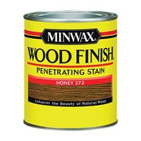 Minwax 700494444 Wood Stain, Honey, Liquid, 1 qt, Can 