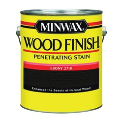 Minwax 710130000 Wood Stain, Ebony, Liquid, 1 gal, Can, Pack of 2 