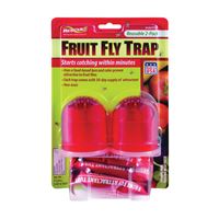 Rescue FFTR2-BB4 Reusable Fruit Fly Trap, Liquid, Pack 