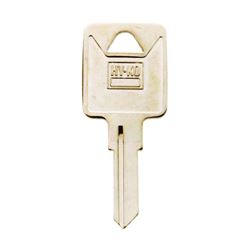 Hy-Ko 11010TM6 Key Blank, Brass, Nickel, For: Trimark Cabinet, House Locks and Padlocks, Pack of 10 
