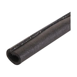 Quick R 51181T Pipe Insulation, 6 ft L, Polyolefin, Charcoal, 1 in Copper, 3/4 in IPS PVC, 1-1/8 in Tubing Pipe, Pack of 30 