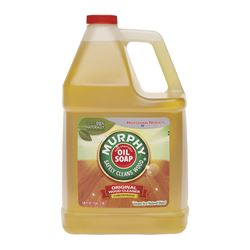 MURPHY OIL SOAP 1103 Oil Soap, 1 gal Bottle, Liquid, Citrus, Amber, Pack of 4 