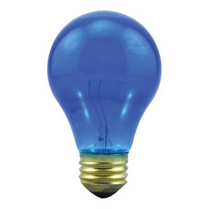 Sylvania 11710 Incandescent Lamp, 25 W, A19 Lamp, Medium Lamp Base, 180 Lumens, 2850 K Color Temp, 3000 hr Average Life, Pack of 6