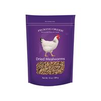 Pecking Order 009330 Chicken Mealworm Treat, 10 oz Bag 
