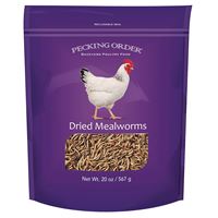 Pecking Order 009331 Chicken Mealworm Treat, 20 oz Bag 