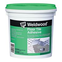DAP 00136 Floor Tile Adhesive, Clear, 1 qt Pail 