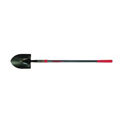 Razor-Back 45013 Shovel with Steel Backbone, 8-5/8 in W Blade, Steel Blade, Fiberglass Handle, Cushion Grip Handle 