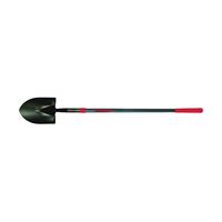 Razor-Back 45013 Shovel with Steel Backbone, 8-5/8 in W Blade, Steel Blade, Fiberglass Handle, Cushion Grip Handle 