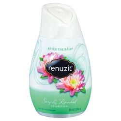 Renuzit 03663 Air Freshener, 7.5 oz, After the Rain, Clear, Pack of 12 