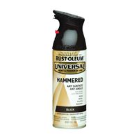 Rust-Oleum 245217 Hammered Spray Paint, Hammered, Black, 12 oz, Can 