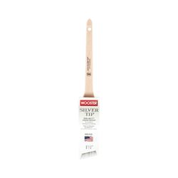 Wooster 5224-1-1/2 Paint Brush, 1-1/2 in W, 2-3/16 in L Bristle, Polyester Bristle, Sash Handle 