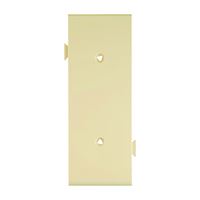 Eaton Cooper Wiring STC14V Wallplate, 1.9 in L, 4.83 in W, 1 -Gang, Polycarbonate, Ivory, High-Gloss 