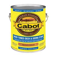 Cabot 3000 Series 140.0003005.007 Deck and Siding Stain, Pacific Redwood, 1 gal, Pack of 4 