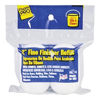 Foampro 163 Roller Refill, 3/8 in Thick Nap, 2 in L, Foam Cover, Pack of 12 