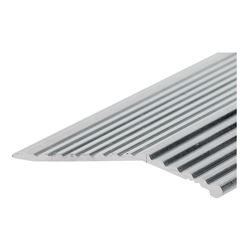 Frost King H591FS/6 Carpet Bar, 6 ft L, 1-3/8 in W, Fluted Surface, Aluminum, Silver, Satin 