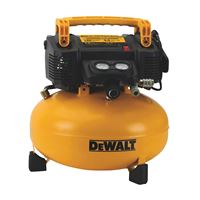 DeWALT DWFP55126 Portable Electric Air Compressor, Tool Only, 6 gal Tank, 0.9 hp, 120 V, 165 psi Pressure, 1 -Stage 