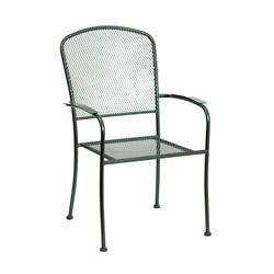 Seasonal Trends Arlington JYL-2077C Stackable Patio Chair with Mesh, 24 in W, 24-1/2 in D, 36-5/8 in H, Steel Seat 