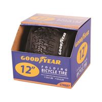 Kent 91050 Bicycle Tire, Folding, Black, For: 12-1/2 x 1-1/2 to 2-1/4 in Rim, Pack of 2 