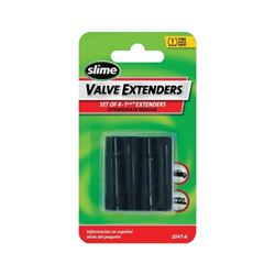 Slime 2047-A Tire Valve Extender, Plastic, Pack of 6 