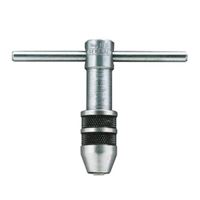 General 163 Tap Wrench, 2-1/4 in L, Steel, T-Shaped Handle 