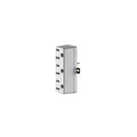 Leviton C22-00698-00W Triple Tap Outlet Adapter, 2 -Pole, 15 A, 125 V, 3 -Outlet, NEMA: NEMA 5-15R, White 