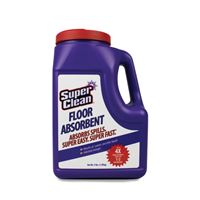 Superclean 701015 Floor Absorbent, 3 lb, Liquid, Essentially Odorless 