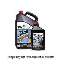 Warren 01605 Motor Oil, 5W-20, 5 qt, Pack of 3 