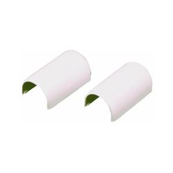 Wiremold C9 Coupling Cord Cover, Plastic, Ivory 