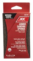 Ace Aluminum Oxide Contour Sanding Sponge 3 in. W x 5 in. L Medium Coarse 60/80 Grit 