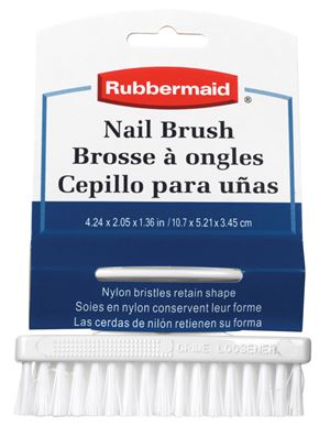 Rubbermaid  Nylon  Nail Brush  4.24 in. W