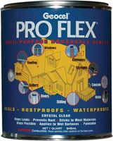 Geocel Pro Flex Elastic Seal Multi-Surface Waterproofer Crystal Clear 1 qt. 