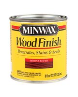 Minwax  Wood Finish  Transparent  Oil-Based  Wood Stain  Sedona Red  1/2 pt. 