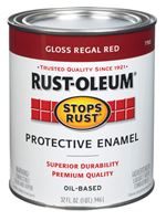 Rust-Oleum Gloss Oil-based Protective Enamel Paint Regal Red 1 qt. 