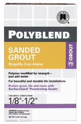 Custom Polyblend  Charcoal  Sanded Grout  7 lb. 
