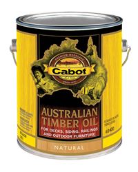 Cabot Transparent Neutral Oil-Based Penetrating Oil Australian Timber Oil 1 gal. 