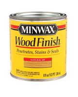 Minwax  Wood Finish  Transparent  Oil-Based  Wood Stain  Natural  1/2 pt. 