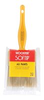 Wooster Softip 3 in. W Flat Nylon Polyester Paint Brush 