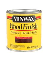 Minwax  Wood Finish  Transparent  Oil-Based  Wood Stain  Dark Walnut  1/2 pt. 