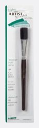 Linzer 1 in. W Flat Black China Bristle Touch-Up Paint Brush 