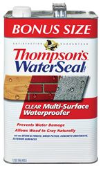 Thompsons Waterseal Smooth Clear Solvent-Based Multi-Surface Waterproofer 1.2 gal. 