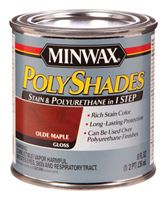 Minwax PolyShades Transparent Polyurethane Polyurethane Stain Olde Maple 1/2 pt. 