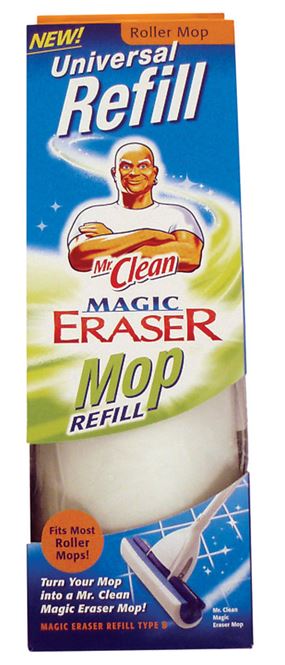 Mr. Clean Magic Eraser 2.4 x 3.6 x 11.5 Mop Refill Sponge 1 pk