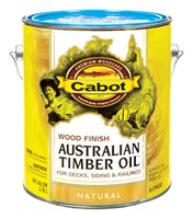 Cabot Wood Finish Transparent Oil-Modified Australian Timber Oil Natural 1 gal. 