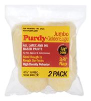 Purdy Golden Eagle Polyester Paint Roller Cover 3/4 in. L x 4-1/2 in. W 2 pk 