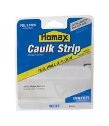 Homax Caulk Strips White 7/8 in. x 16 ft. 