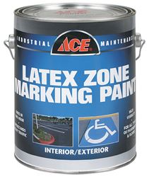 Ace Interior/Exterior Latex Traffic Marking Paint Yellow 1 gal. 