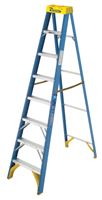 Werner  8 ft. Fiberglass  Step Ladder  250 lb. Type I 